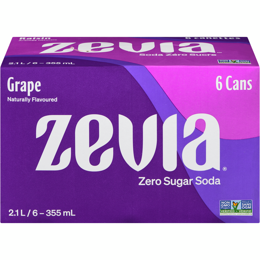 Zevia Pack Grape / 6x355ml