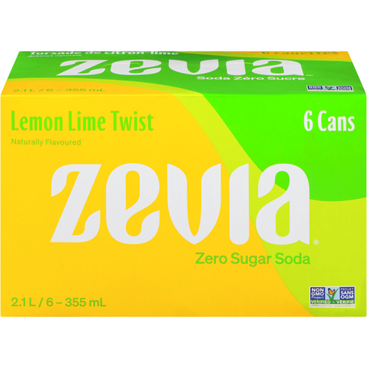 Zevia Lemon-Lime Pack / 6x355ml