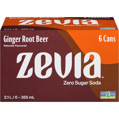 Zevia Creamy Root Beer Pack / 6x355ml