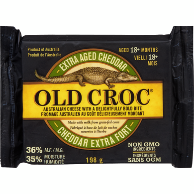 OLD CROC Extra Sharp Cheddar / 198g
