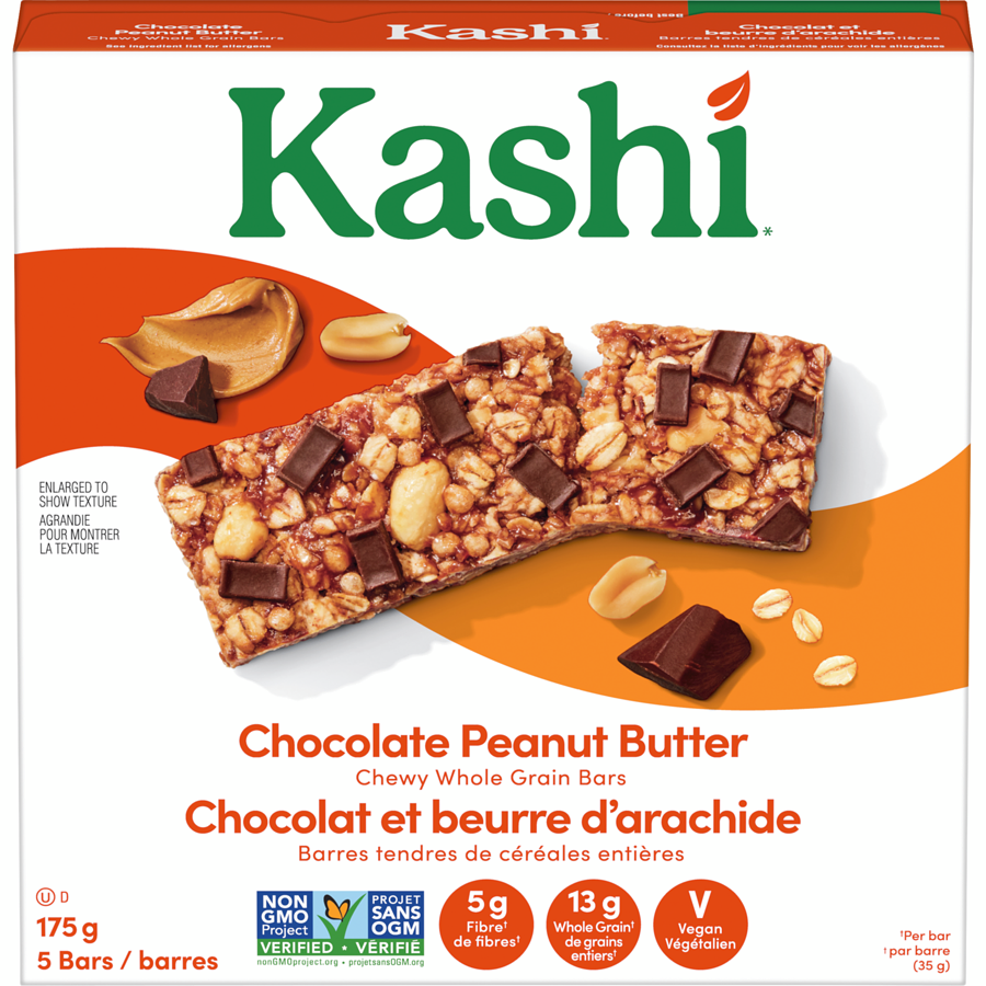 Kashi Chocolate Peanut Butter Bars / 175g