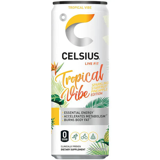 Celsius Tropical Vibe Energy Drink / 355ml