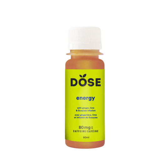 DOSE Energy Shot Ginger, Lime and Guayusa / 60ml