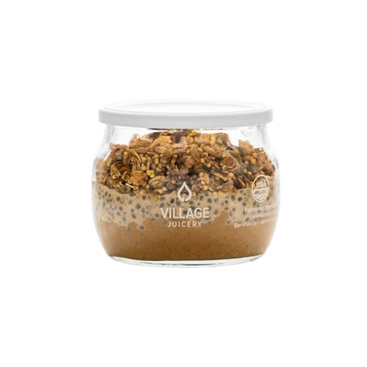Village Juicery Peanut Butter Oat Jar