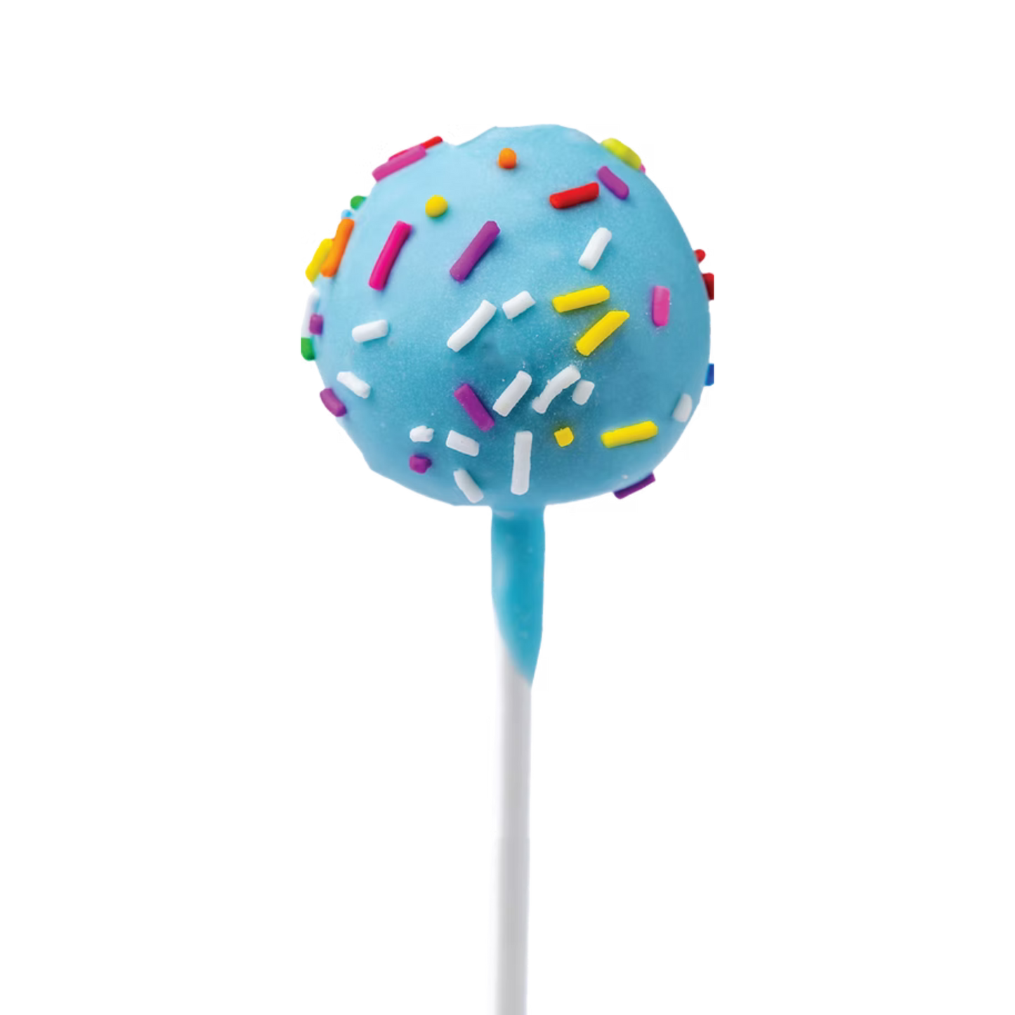Cake Pop Blue Confetti