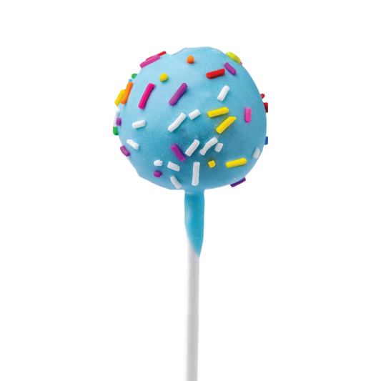 Cake Pop Blue Confetti
