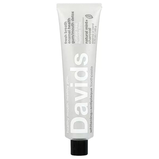 Davids Toothpaste Charbon et Menthe / 149g