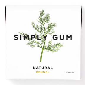 Simply Gum Chewing Gum Fennel / 15ct