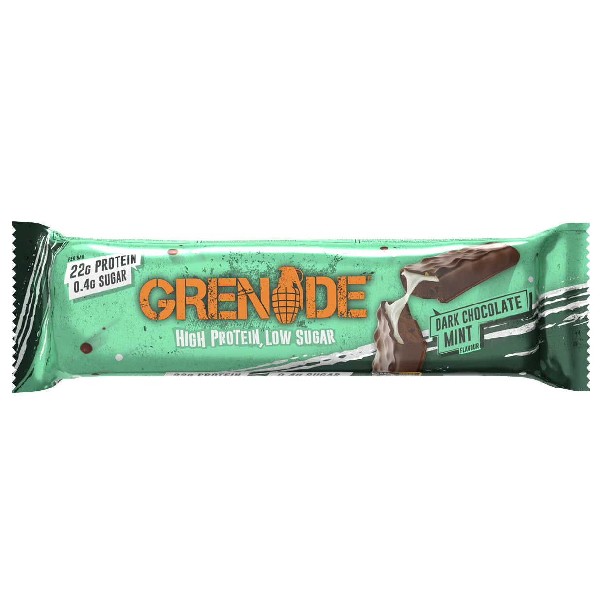 Grenade Bar Dark Chocolate & Mint / 60g