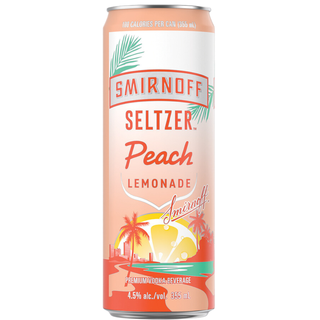 Smirnoff Peach Seltzer / 355ml