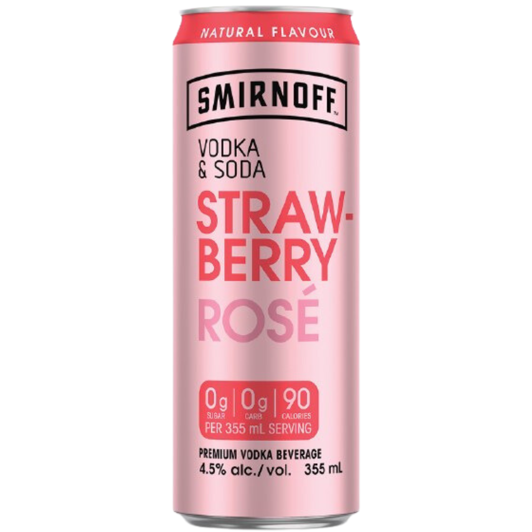 Smirnoff Seltzer Strawberry / 355ml