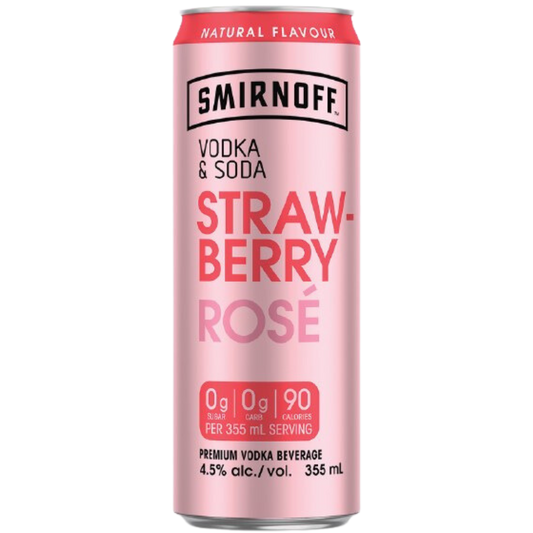 Smirnoff Seltzer Strawberry / 355ml