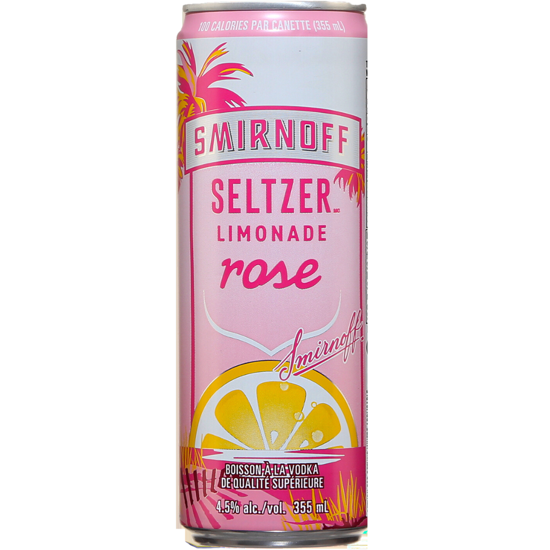 Smirnoff Rose Seltzer Lemonade / 6x355ml