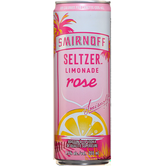 Smirnoff Rose Seltzer Lemonade / 6x355ml