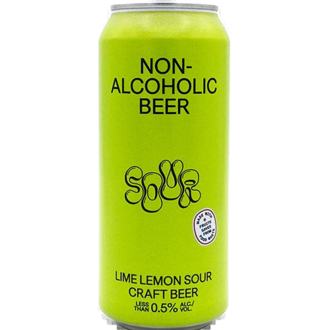 BSA Alcohol-Free Beer 0% Sour Lime Lemon/473ml