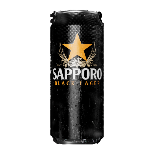 Sapporo Black Lager Beer / 500ml