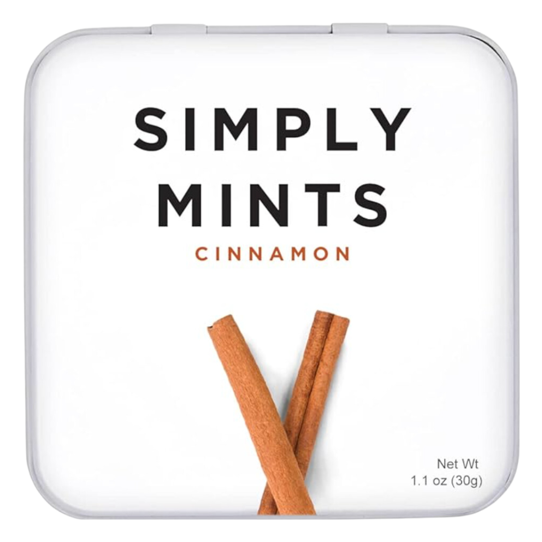 Simply Gum Natural Cinnamon Mints / 30g