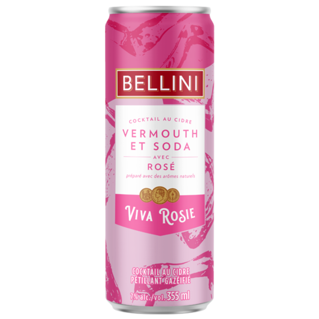 Bellini Viva Rosie Rose 7% Arterra Canada/355ml