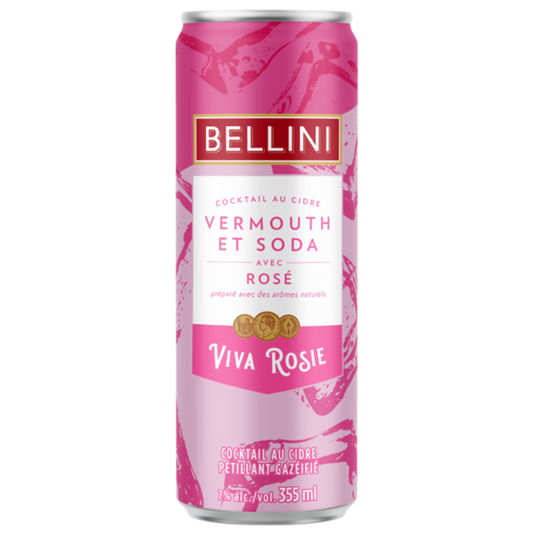 Bellini Viva Rosie Rose 7% Arterra Canada/355ml