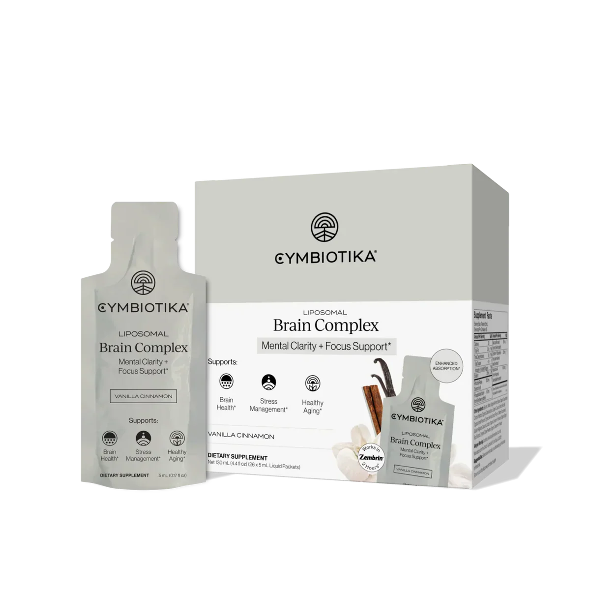 Cymbiotika Complexe cérébral liposomal / 5ml