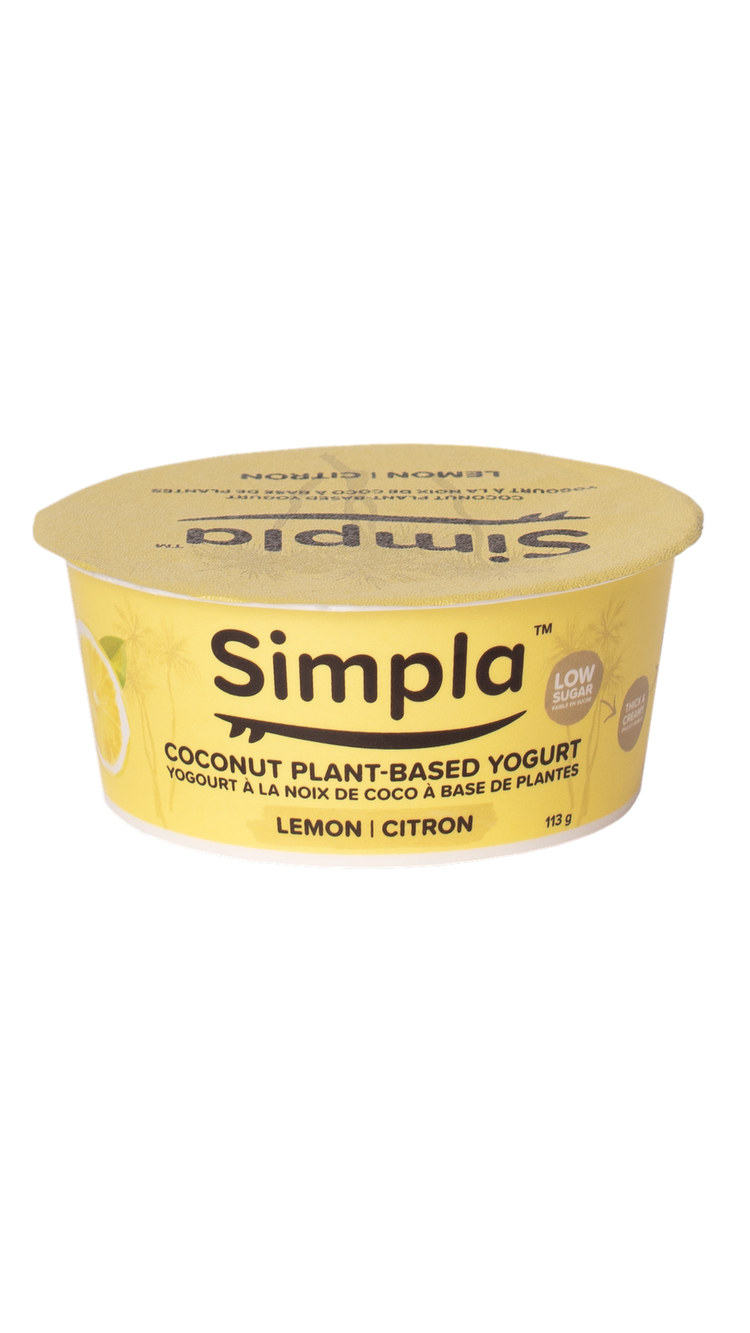 Simpla Coconut Lemon Yogurt / 113g