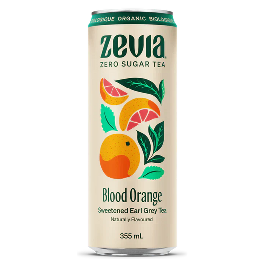 Zevia Black Tea Blood Orange / 355ml