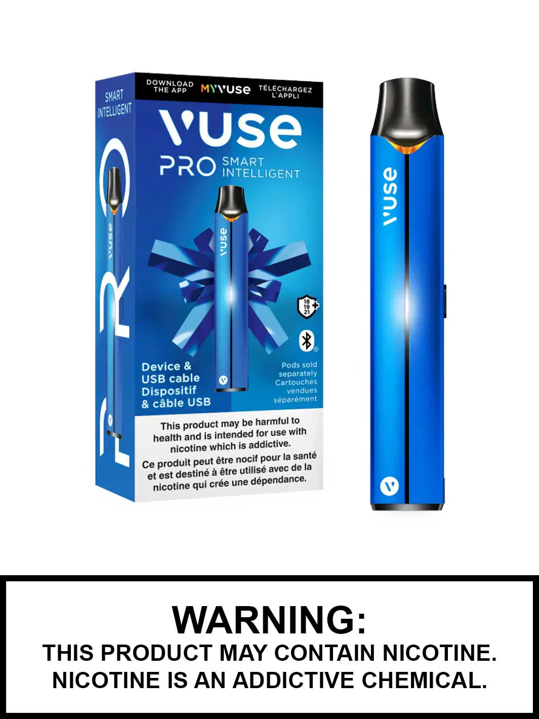 Vuse Pro Smart Solo Device BLUE / 1ct