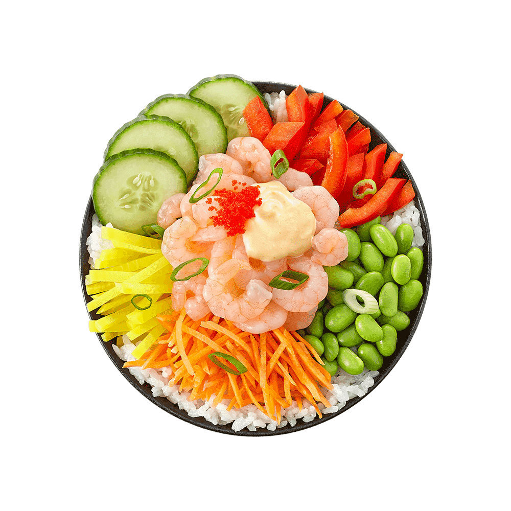 Shrimp Poké Bowl