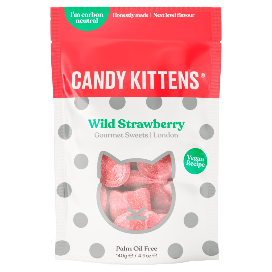 Candy Kittens Wild Strawberries / 140g