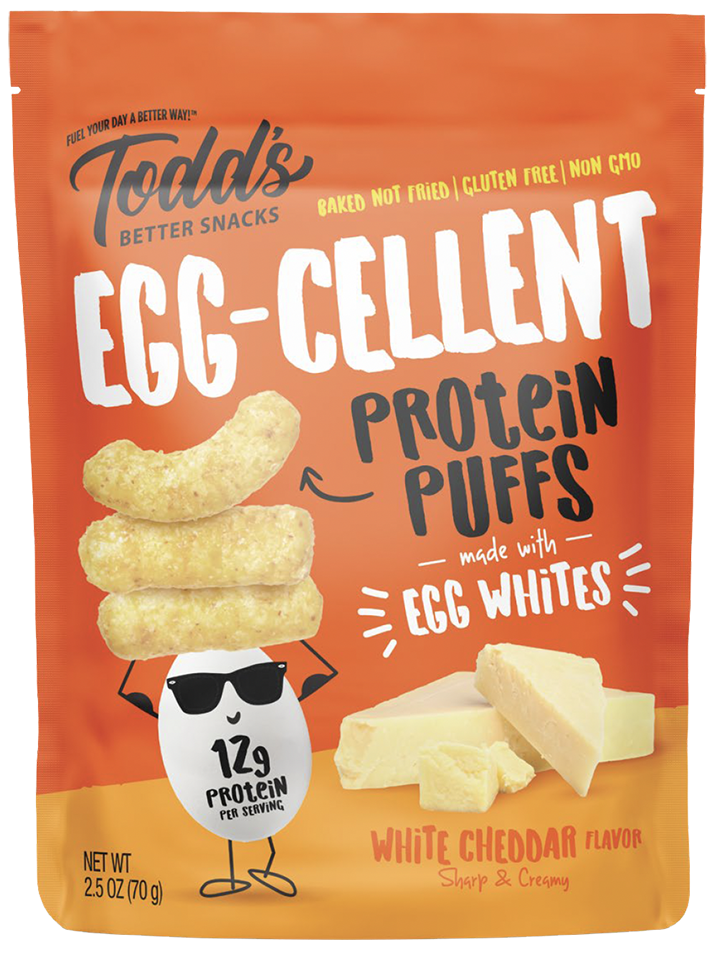 Todd's Egg-Cellent Protein Puffs White Cheddar / 70g