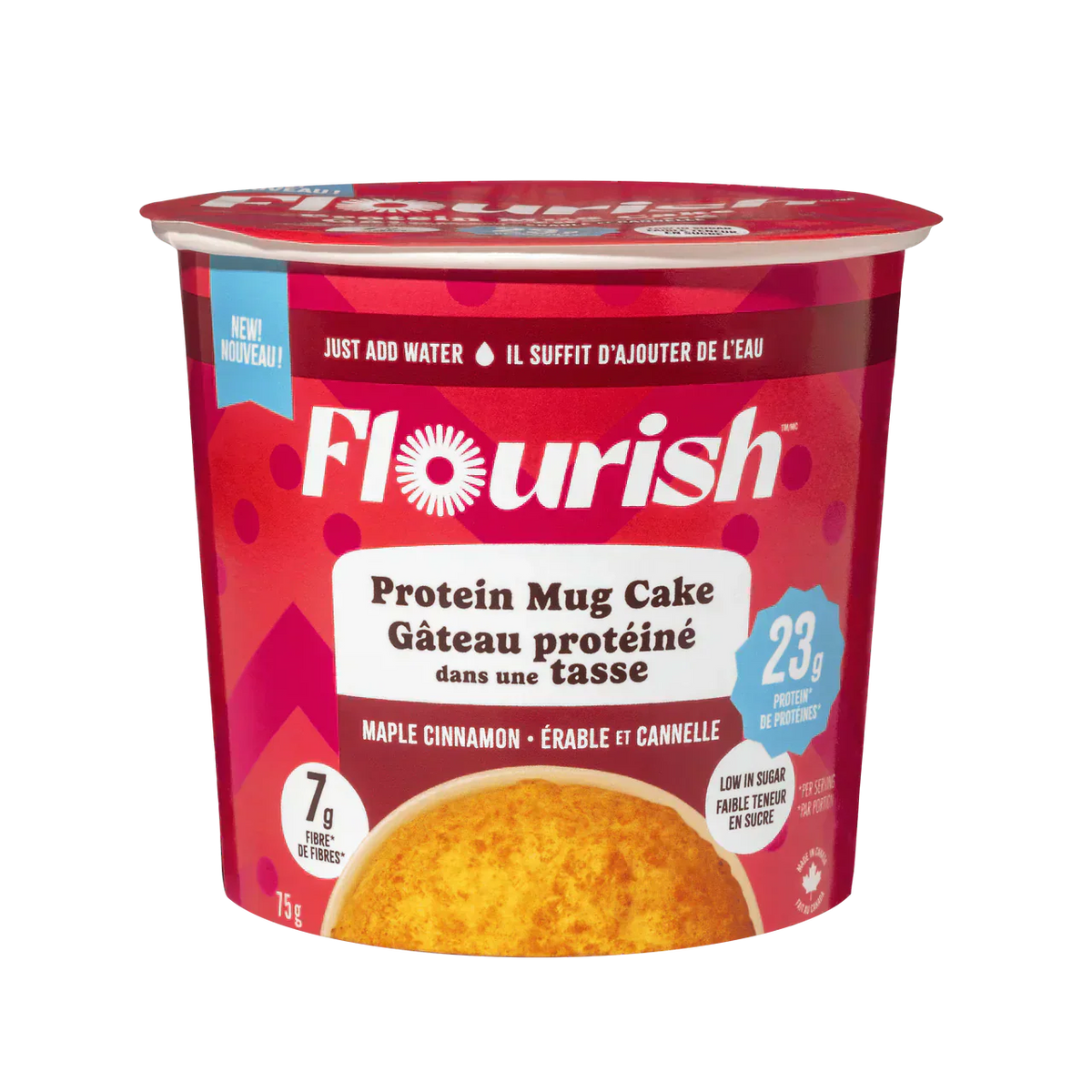 Flourish Maple Cinnamon Protein Mug Cake / 75g