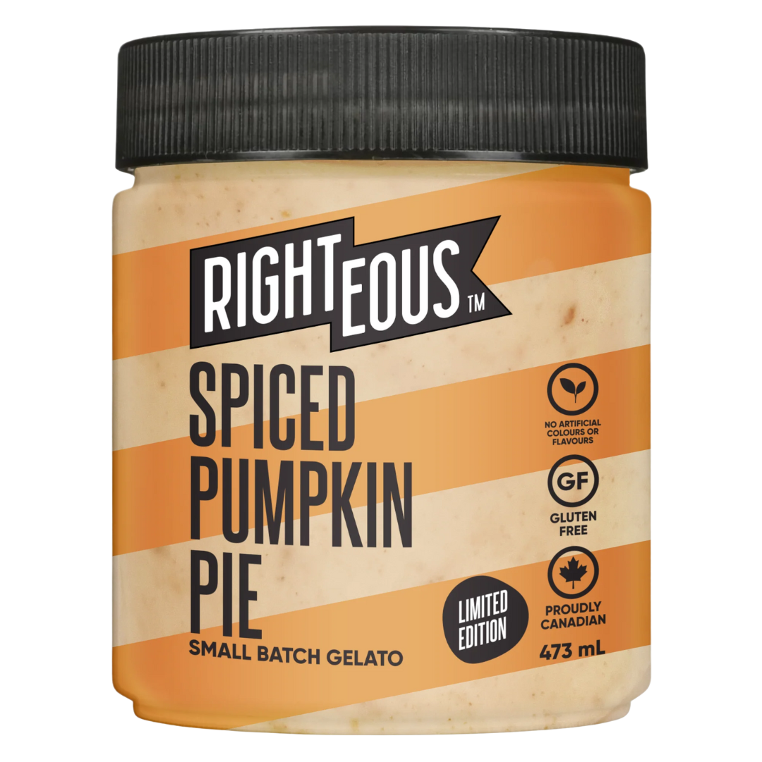 Righteous Pumpkin Pie Gelato / 473ml