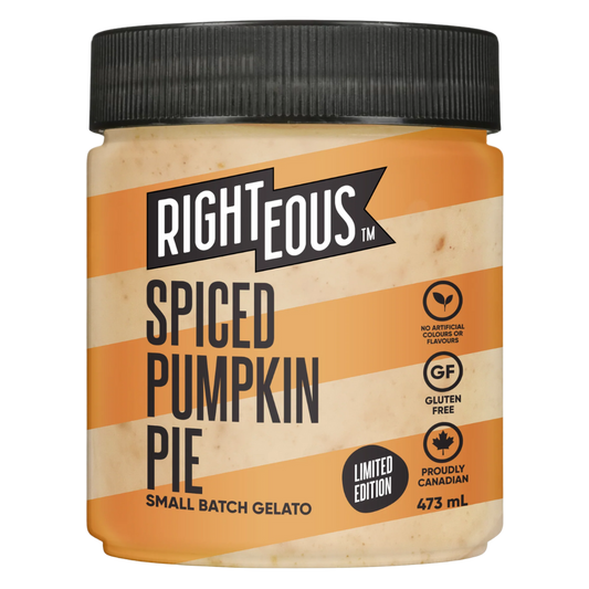 Righteous Pumpkin Pie Gelato / 473ml