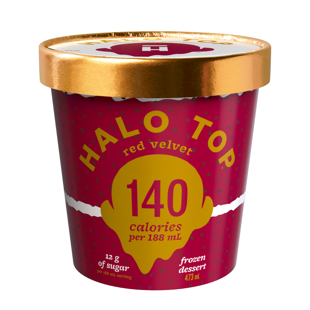 Halo Top Red Velvet Ice Cream / 473ml