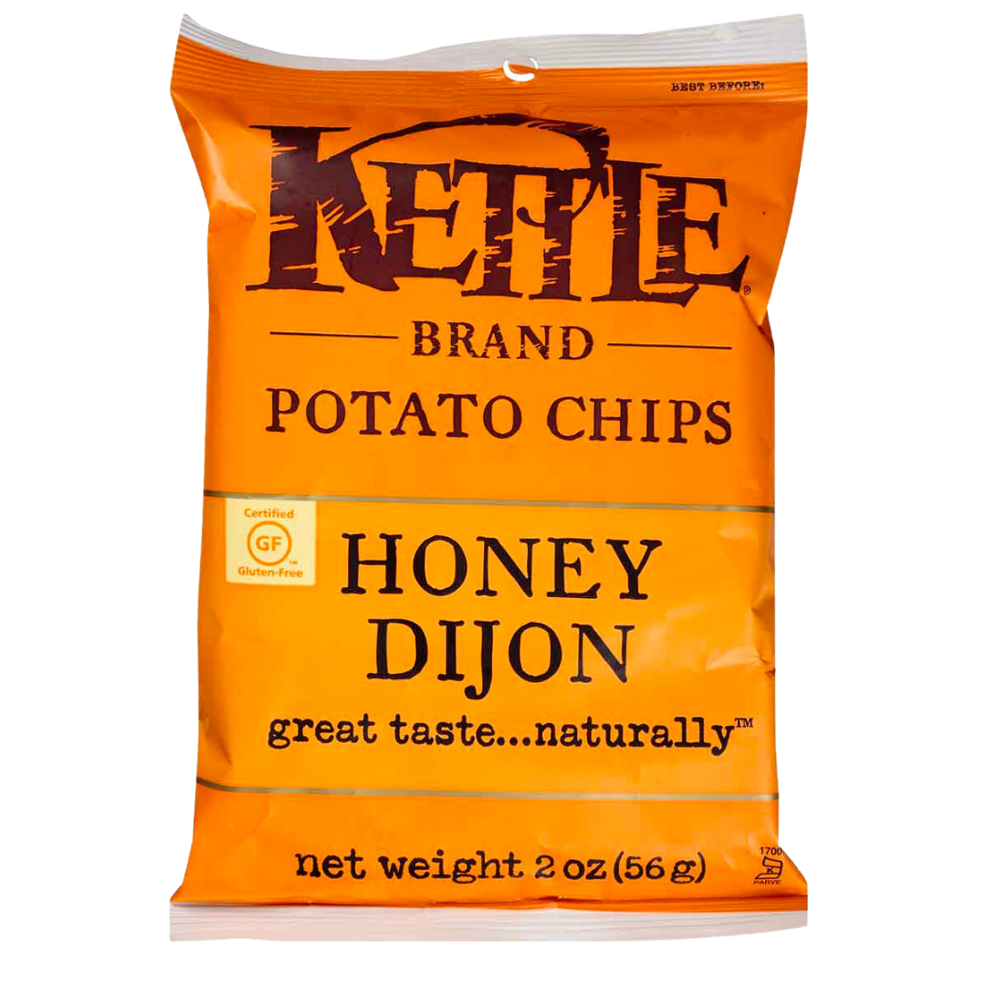 Kettle Honey Dijon Potato Chips / 56g