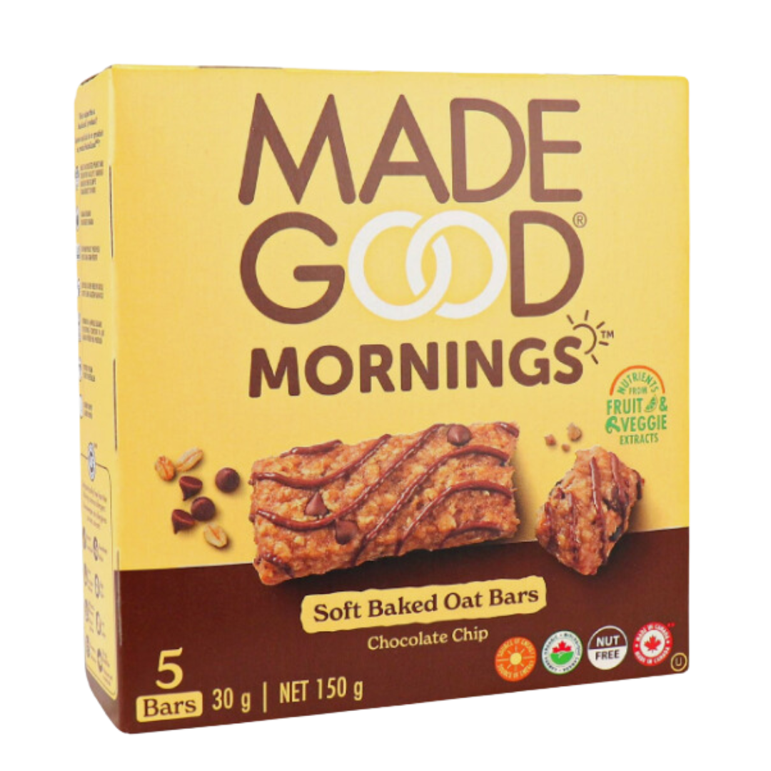 Made Good Soft Oat Bars with Chocolate Chips / 5x30g