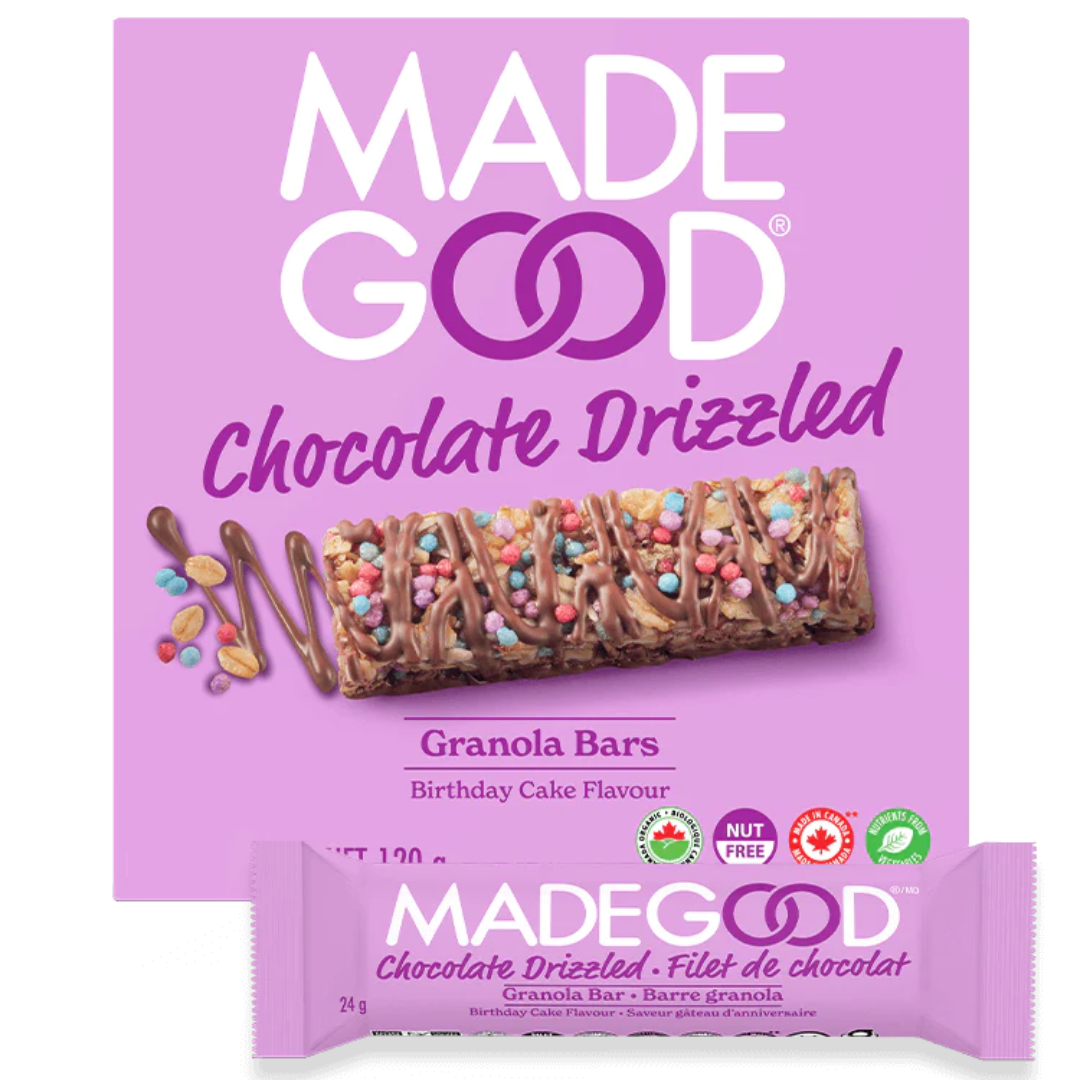 Made Good Birthday Cake Bars with Chocolate / 5x24g