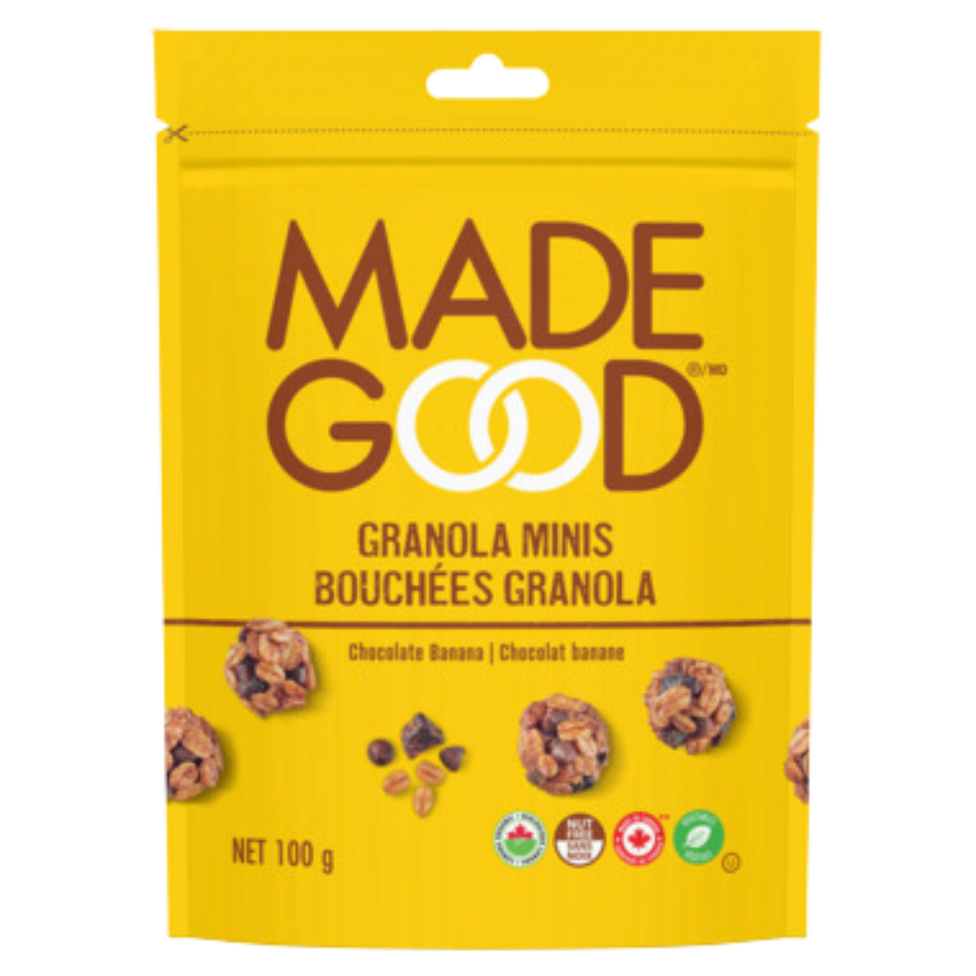 Made Good Minis Choco Banana Granola in a bag / 100g