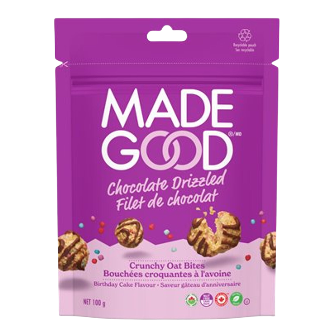 Made Good Birthday Cake Bites with Chocolate / 100g