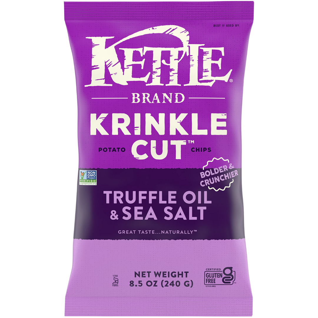Kettle chips with truffle and sea salt / 198g