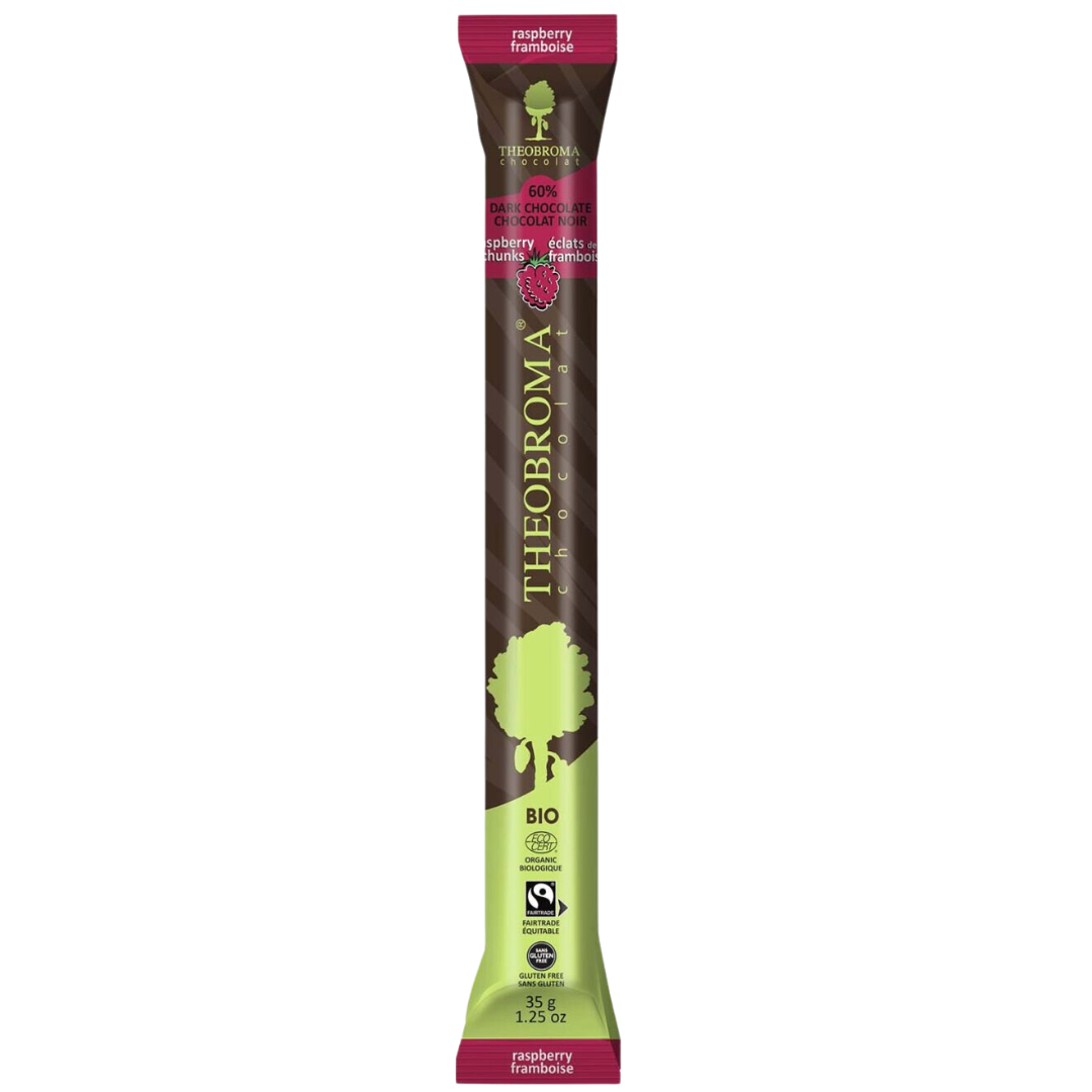 Theobroma Dark Chocolate Baton 60% Raspberry / 35g