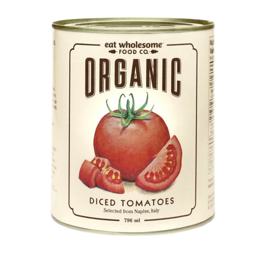 Eat Wholesome Organic Diced Tomatoes / 796 ml