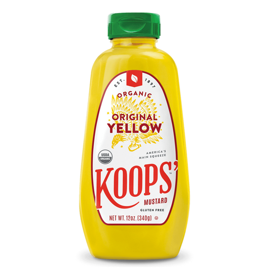 Koops Organic Yellow Mustard / 325ml