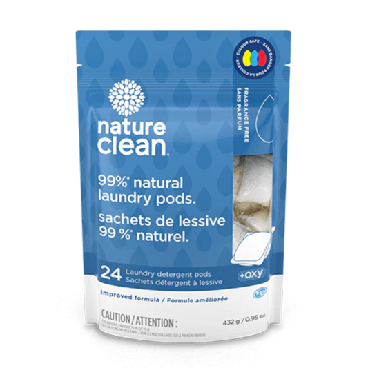 Nature Clean Laundry Detergent Sachets / 24ct