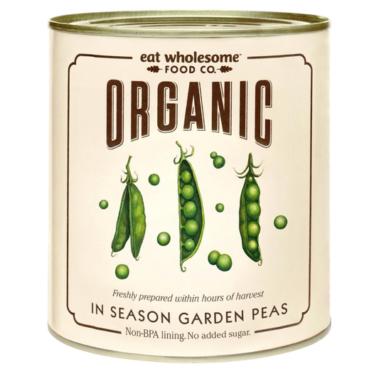Eat Wholesome Organic Peas / 398 ml