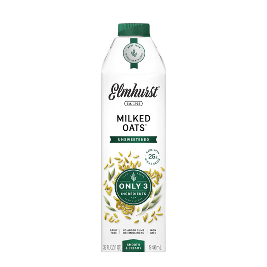 Elmhurst Unsweetened Oat Milk / 946 ml