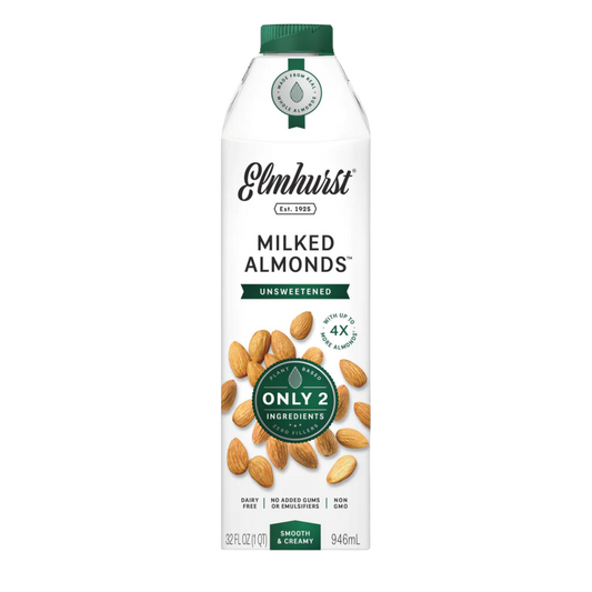 Elmhurst Unsweetened Almond Milk / 946 ml