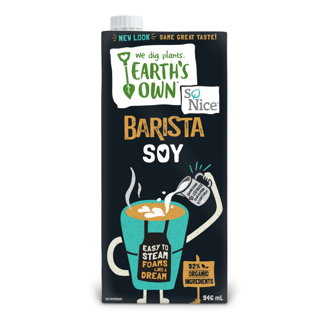 Earth's Own Barista Soy Milk / 946 ml