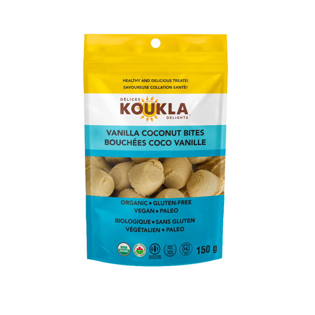 Koukla Coconut Bites Vanilla/ 150g