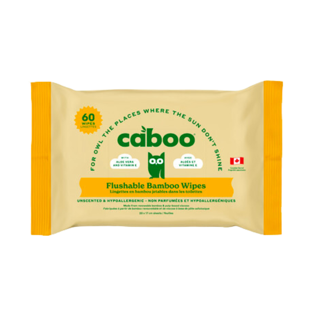 Caboo Bamboo Disposable Wipes/1 CT
